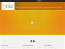 Tablet Screenshot of ingenieriaysoftware.com.ar